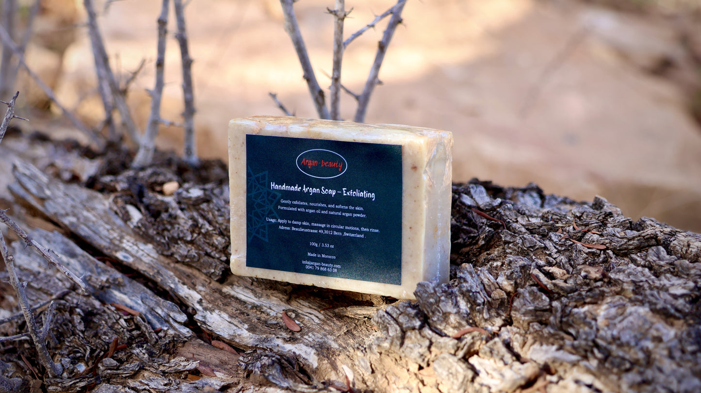 Handmade Argan Soap - Exfoliating