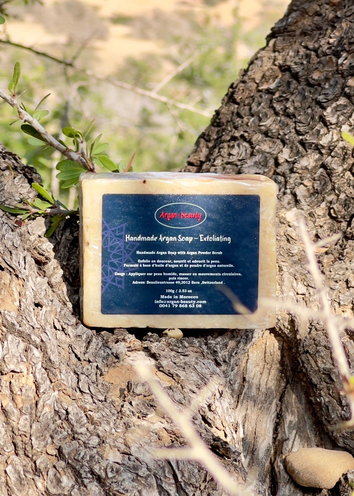 Handmade Argan Soap - Exfoliating